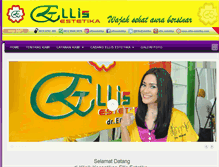 Tablet Screenshot of ellis-estetika.com